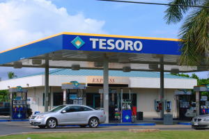 TESOROのガスステーション