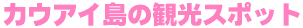 �J�E�A�C���̊ό��X�|�b�g