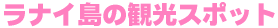 ���i�C���̊ό��X�|�b�g