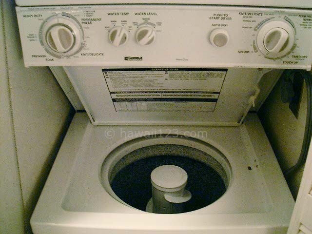 コンドミニアムの洗濯機