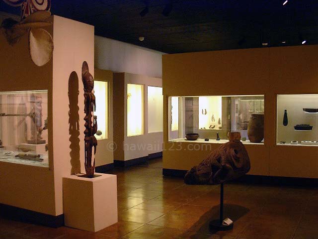 ホノルル美術館のポリネシア、ミクロネシアの美術品