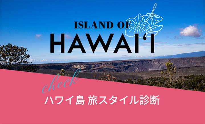 ハワイ島の旅スタイル診断