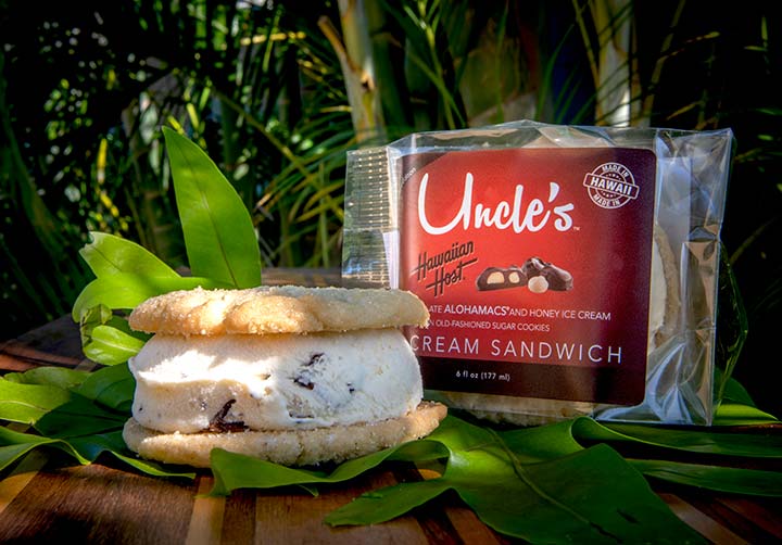 ハワイアンホストとアンクルズアイスクリームのコラボ商品