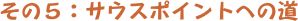 その5:サウスポイントへの道