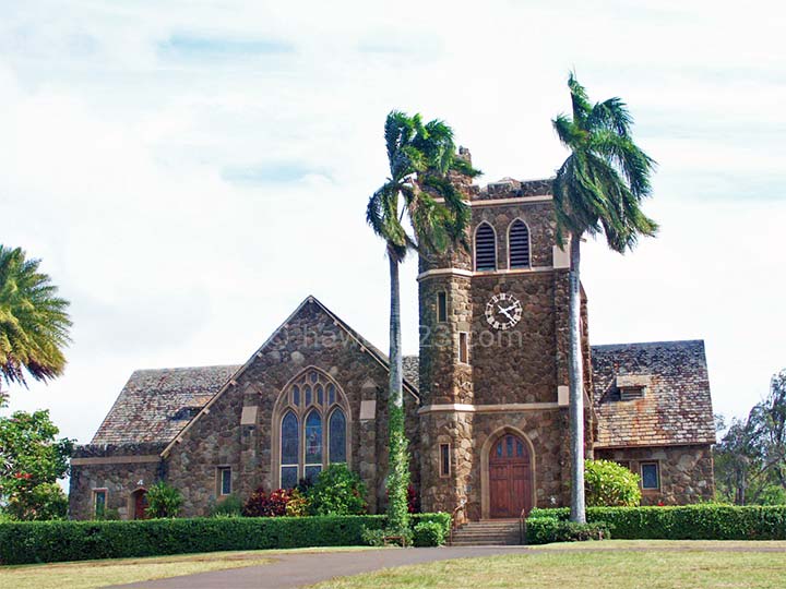マカワオユニオン教会の外観